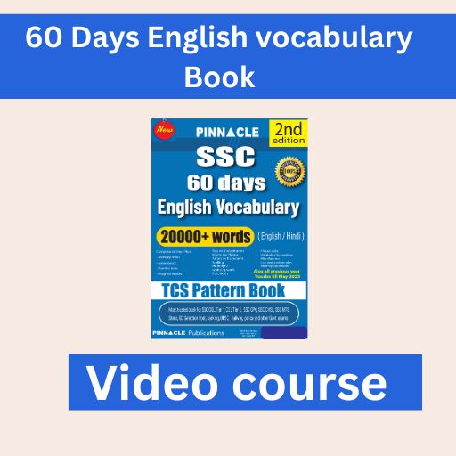 60 Days English vocabulary book video course 